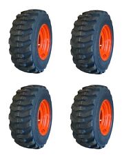 4 New 12-16.5 Skid Steer Tireswheelsrims For Bobcat A300a770s750s770s740