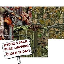 Hydrographic Film Water Transfer Printing Film Hydro Dip Fall Camo Hydro 3 Pack