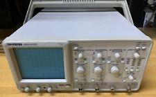 Gw Instek 100mhz 2 Channel Analog Oscilloscope Gos-6103c Wprobe - Tested