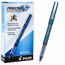 Pilot Precise V7 35349 0.7mm Fine Blue Liquid Ink Rolling Ball Pen Box Of 12