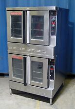 Blodgett Zephaire 100-g Full Size Double Stack Commercial Gas Convection Oven