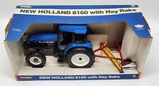 New Holland 8160 Tractor With New Holland Hay Rake By Ertl 116 Scale