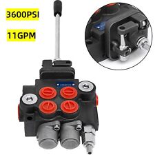 11 Gpm 2 Spool Hydraulic Directional Control Valve Tractor Loader Wjoystick