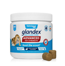 Glandex Dogs Advanced Vet Strength Anal Gland 30-60-120 Soft Chews