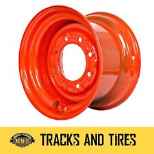 16.5x8.25 Rimwheel For 10-16.5 Tire - Bobcat Orange 4 38 Offset Titan Wheel