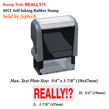 Really - Trodat 4912 Self Inking Rubber Stamp