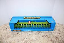 Pre-owned 1997 Ertl Farm Country Green Rotary Hoe Implement 116 Scale Euc