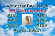 2 Vendstar Back Keys 3000 Candy Machine Vending Your Choice Of Key Number 2 Pack