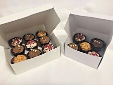White Folding Cardboard Cake Box Cupcake Boxes Wedding Birthday - All Sizes
