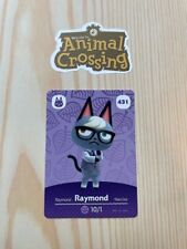 Raymond 431 Animal Crossing Amiibo Card Authentic Series 5 Mint Never Scanned