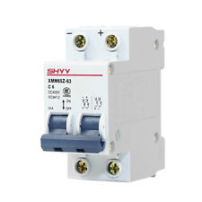Solar Dc Circuit Breaker 2 Pole Mcb 20a 32a 40a 50a 63a Air Switch Circuit Break