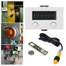 5-digit Digital Lcd Electronic Punch Counter Magnetic Inductive Proximity Switch