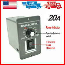 Dc 12v-60v 20a Motor Speed Controller Reversible Regulation Variable Switch