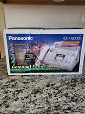 Panasonic Kx-fhd331 Compact Plain Paper Fax And Copier Telephone Machine New
