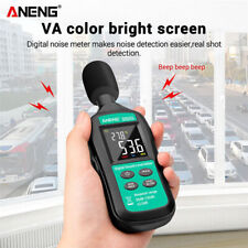 Aneng Gn101 Digital Lcd Screen Sound Level Decibel Meter 35-135 Db Noise Tester