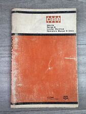Case 580ck Series B Loader Backhoe Operators Manual 9-3003 Paper Book