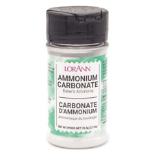 Bakers Ammonia Ammonium Carbonate 2.7 Ounce Shaker Jar