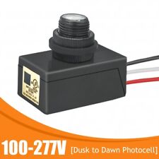 Dusk To Dwanday Night Sensor Photoelectric Switch Photo Cell Sensor 110-277v