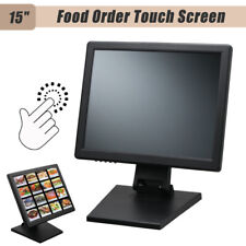 15 Digital Touchscreen Cashier Register Food Order Touch Screen