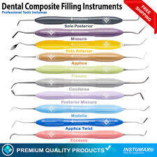 Dental Composite Filling Restorative Instruments With Silicone Handle Instumax