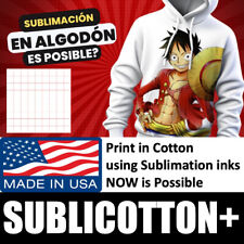 Sublicotton Transfer Paper 100 Sh Pk 8.5x11 Sublimation Paper For Cotton 1