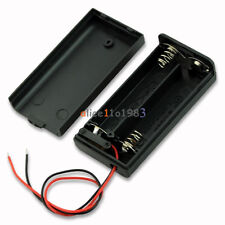 2 Aa 2a Battery Holder Box Case With Onoff Switch And Cover For 2aa Battery