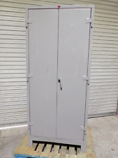Lyon Dd1115 Industrial Storage Cabinet 4-shelf 82 X 36 X 24 Scratch N Dent