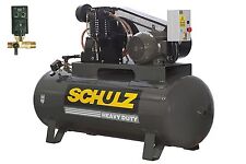 Schulz Air Compressor 10hp 3 Phase 120 Gallons Tank - 40cfm - 175 Psi