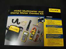 Fluke Hvac Multimeter And Clamp Meter Combo Kit 116323