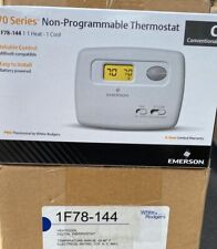 1f78-144 White Rodgers Wall Thermostat 24v Millivolt Battery Non Programmable