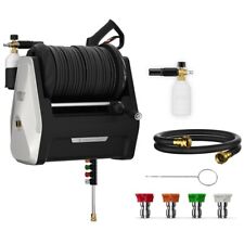 Giraffe Tools Electric Pressure Washer 2200 Psi Power Washer Hose Reel 100 Ft