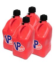 Vp Racing 4 Pack Red Square 5 Gallon Racing Fuel Jug Gas Can Off Road