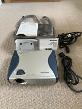 Panasonic Lcd Projector Pt-lc50e Cw Vga Power Cables Stand Carry Case