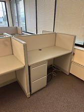 4 X 2 Telemarkerters Cubicles Partitions By Haworth Office Furniture