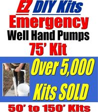 Well Hand Pump For Emergency Diy 75 Kit Well Hand Pump For Water Well.