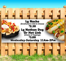 Hot Dogs Nachos Advertising Vinyl Banner Flag Sign Many Sizes Fair Carnival Food