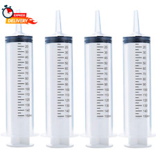 4 Pack 150ml Syringes Large Plastic Garden Industrial Syringes For Scientific L