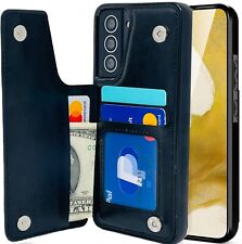 Galaxy S20 S21 S22 Note Ultra Wallet Case Card Holder Cover For Samsung