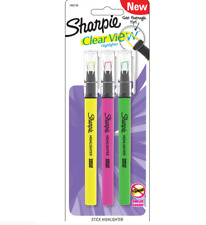 Sharpie Clear View Highlighters Assorted Colors Pack Of 3 Sharpies Free Sh