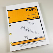 Case 880c Crawler Track Excavator Parts Manual Catalog Exploded Views Assembly