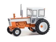 1973 Tractor W Enclosed Cab - Orange 164 Scale Model - Greenlight 48080c