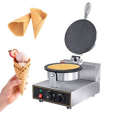 Electric Ice Cream Waffle Cone Maker 110v Crispy Egg Roll Maker Omelet Sandwich