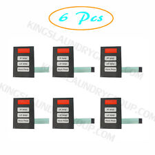 6 Pcs Phase 5 Coin Keyboard Keypad For Adc Stack Dryer 112526free Shipping