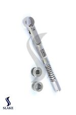 Dental Implant Torque Wrench Ratchet Universal 10-45 Ncm 6.35mm Hex 4.0 Square