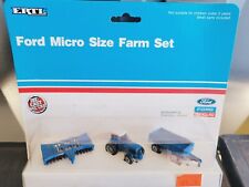 Ertl Ford Tractor Micro Size Farm Set 164 Scale 874-71fo