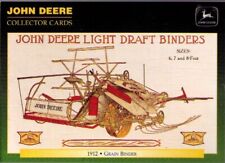 1994 Upper Deck John Deere Collector Cards 98 1912 Grain Binder