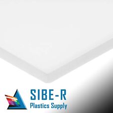Hdpe High Density Polyethylene Plastic Sheet 12 X 12 X 12 Natural Smooth
