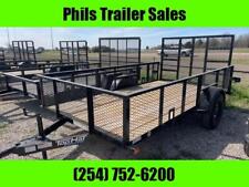 2024 Top Hat Trailers 83x12 Utility Top Hat Trailer 24 Sides Expanded 12.00