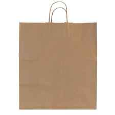 Bulk Brown Kraft Paper Shopping Bags With Handles 250 Pcs