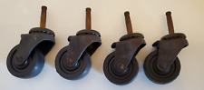 Vintage Master Casters Wheels Lot Of 4 Restoration Replacement Furniture 3